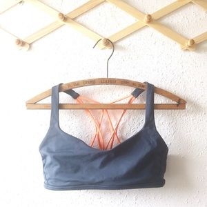 Lululemon Free To Be Bra + WHITE LULULEMON BAG